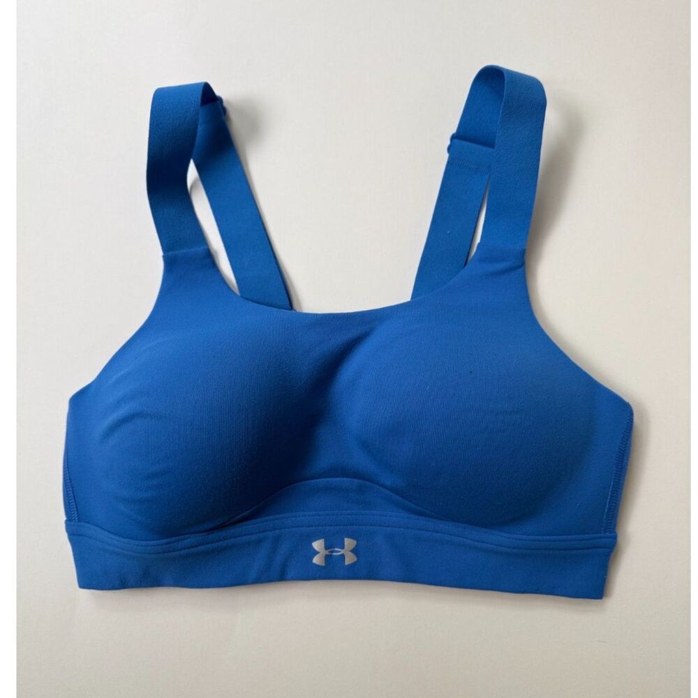 Under Armour Eclipse High Impact Blue Sports Bra 34C - Tags Removed